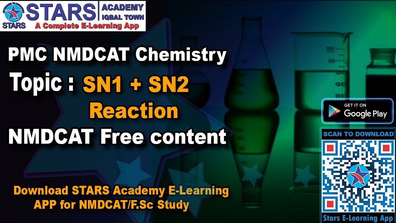 SN1 and SN2 Reaction FSc Chapter Learning  & understanding | Online NMDCAT Preparation