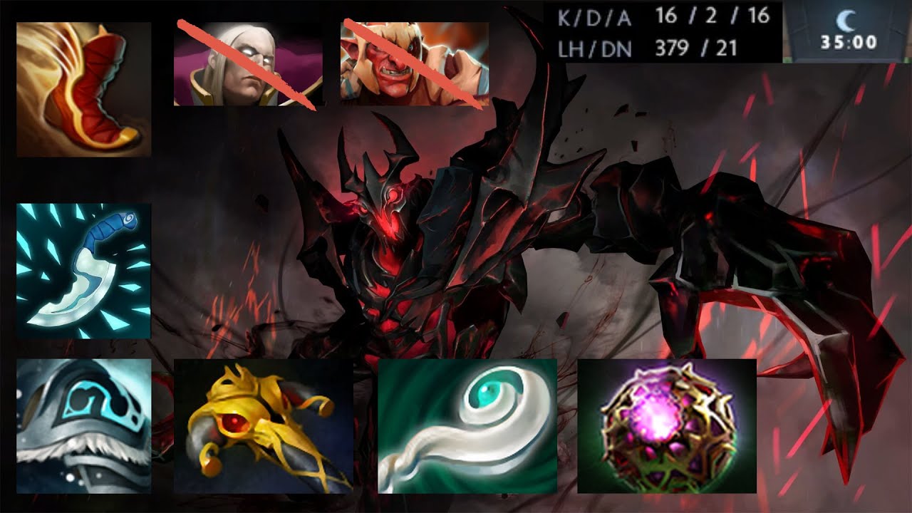 Dota 2 Immortal Gameplay - Yamateh's Magical Shadow Fiend Owning Whole Game