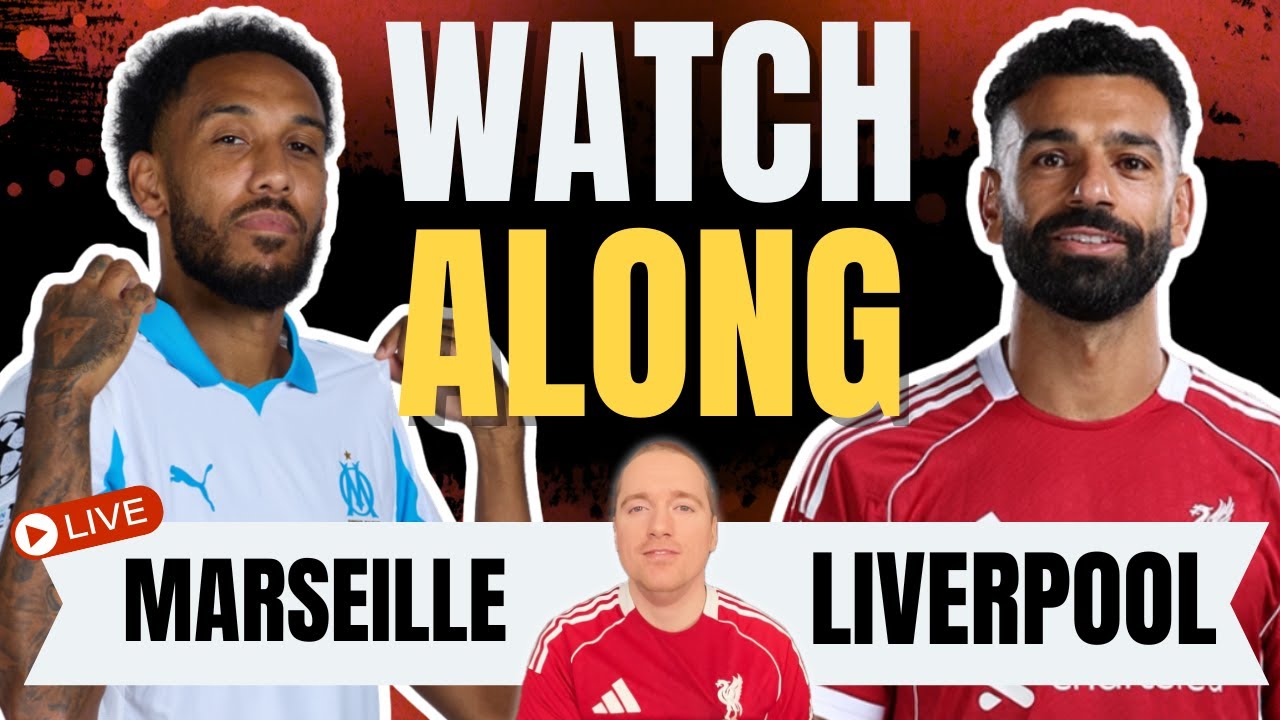 Marseille vs Liverpool LIVE STREAM 🎥 | Watch-Along with Jack McIndoe – Match Day Reactions!