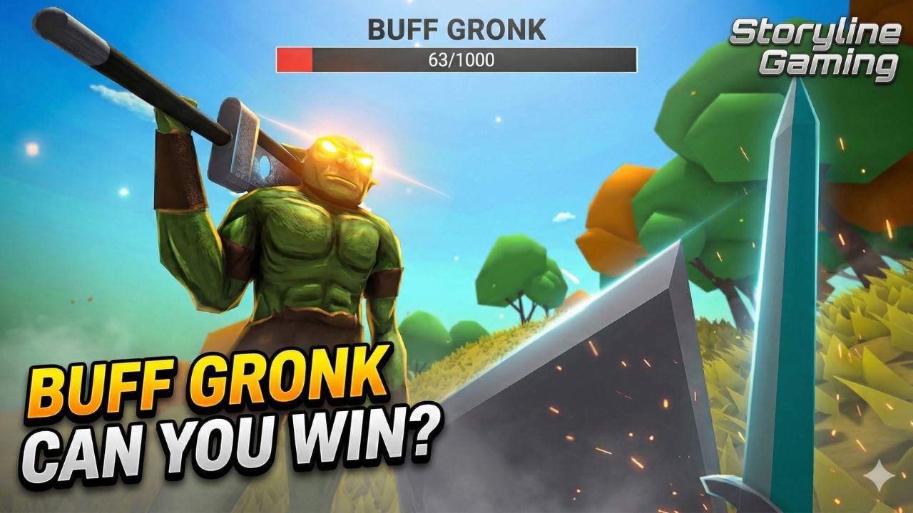 I SURVIVED The BUFF GRONK Boss Fight in MUCK! 😱 | Storyline Gaming