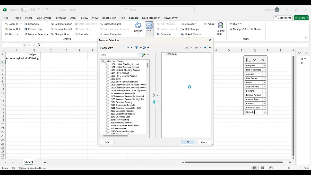 Oracle Financial Cloud &mdash; функциональность и отчет SmartView