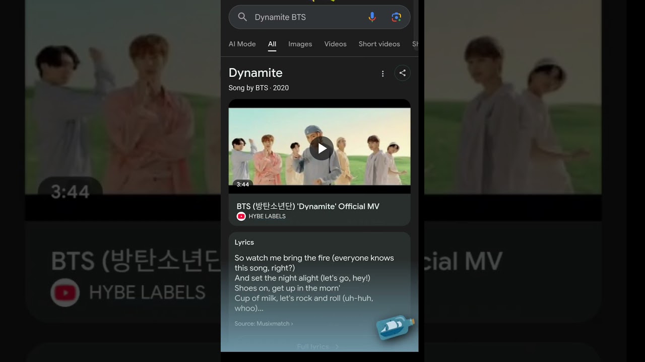 OMG ARMY😭 if you search BTS on Google right now you&rsquo;ll get a whole scavenger hunt GO CHECK IT OUT!!🔥