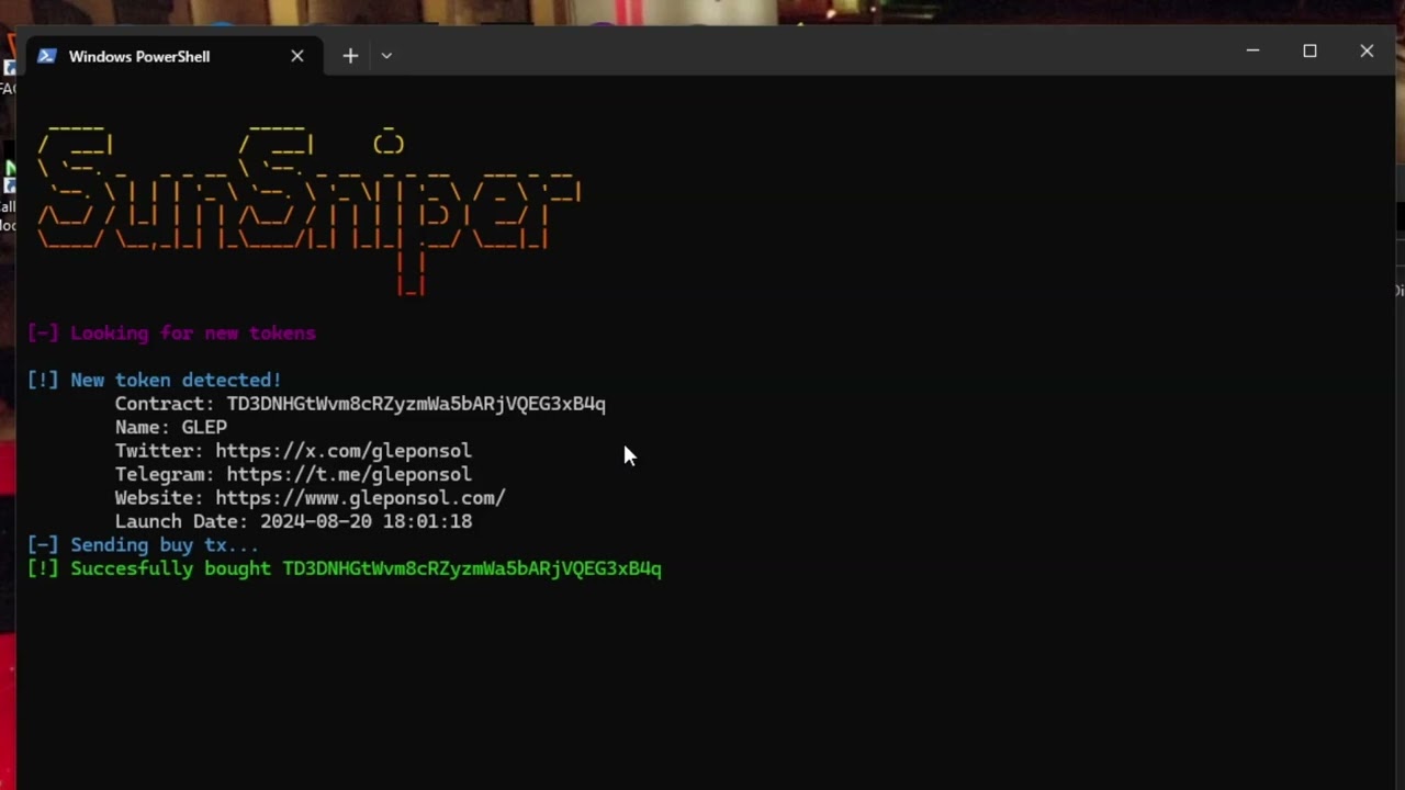 SunPump Sniper Bot & Faster Sniper Bot for SunPump | SunSniper