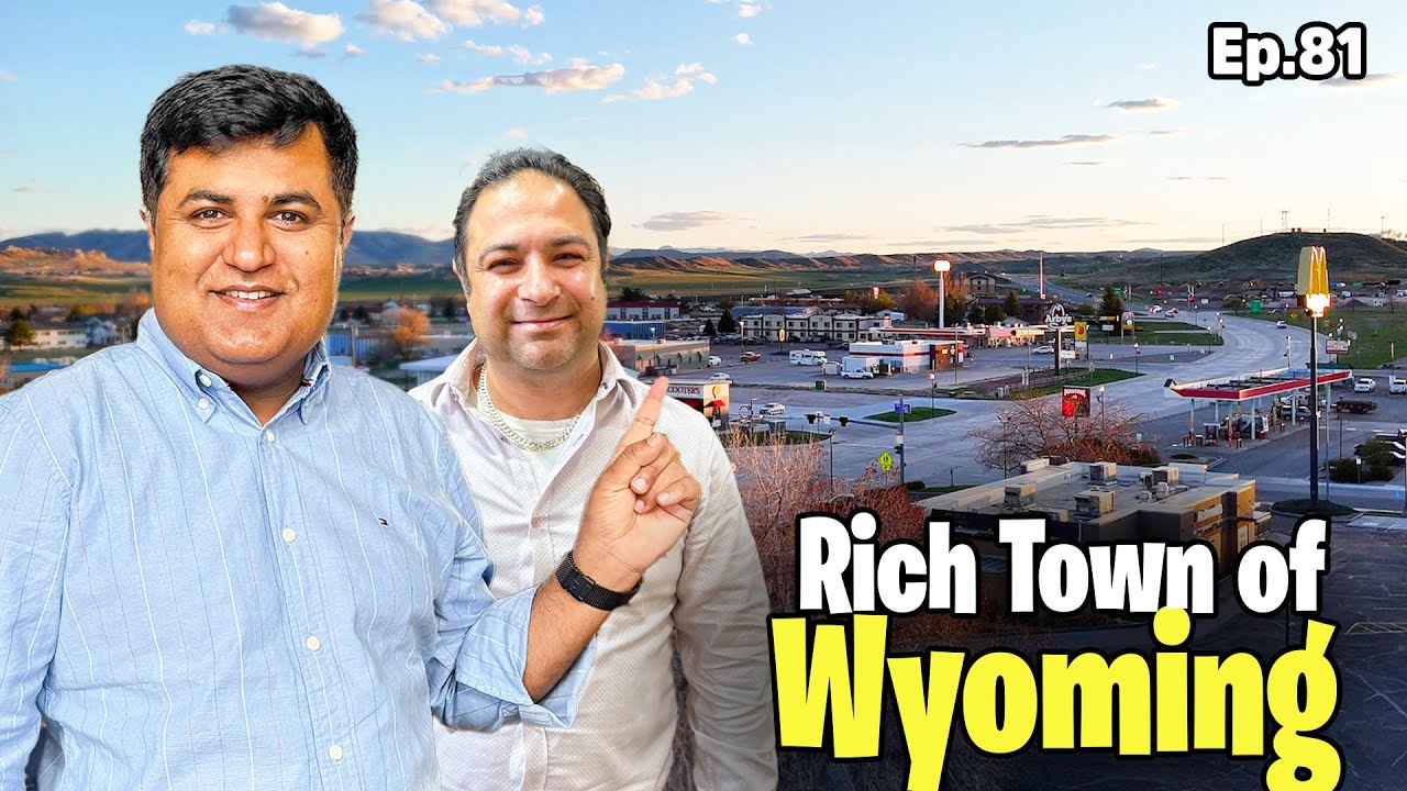 I found WYOMING’S Rich Town 🇺🇸Ameer Pakistani aur Indian 😍 Ep.81