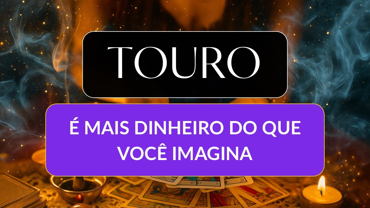 TOURO • Você vai enriquecer e chocar todo mundo 😱✨