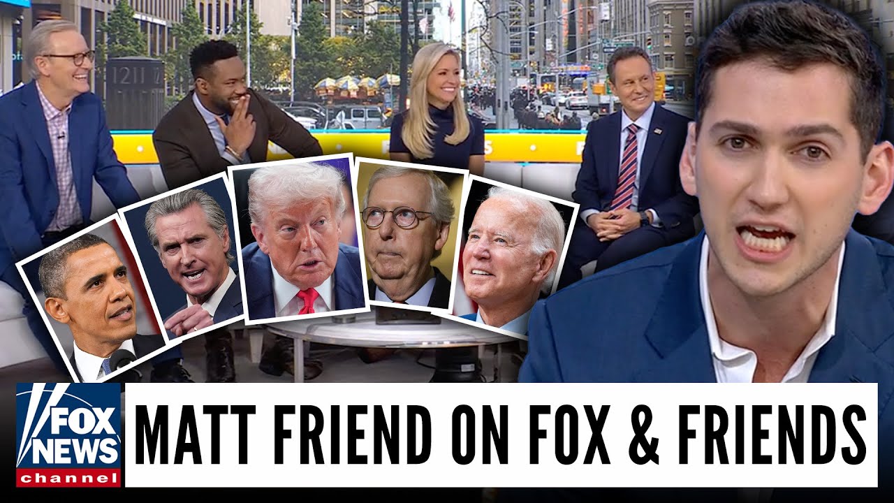 Comedian Matt Friend Crashes Fox News with Impressions of Trump, McConnell, Newsom, Obama & MORE