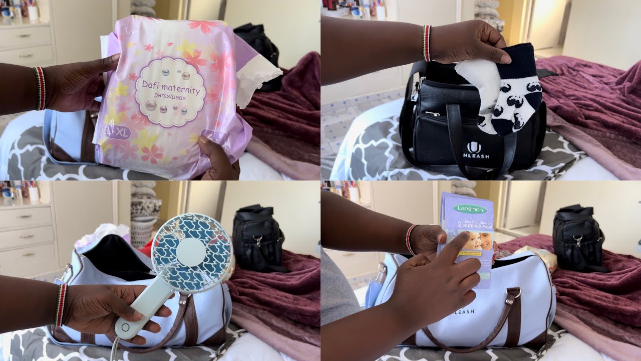 WHAT I PACKED IN MY HOSPITAL BAG + BABY SUNSHINE’S HOSPITAL BAG
