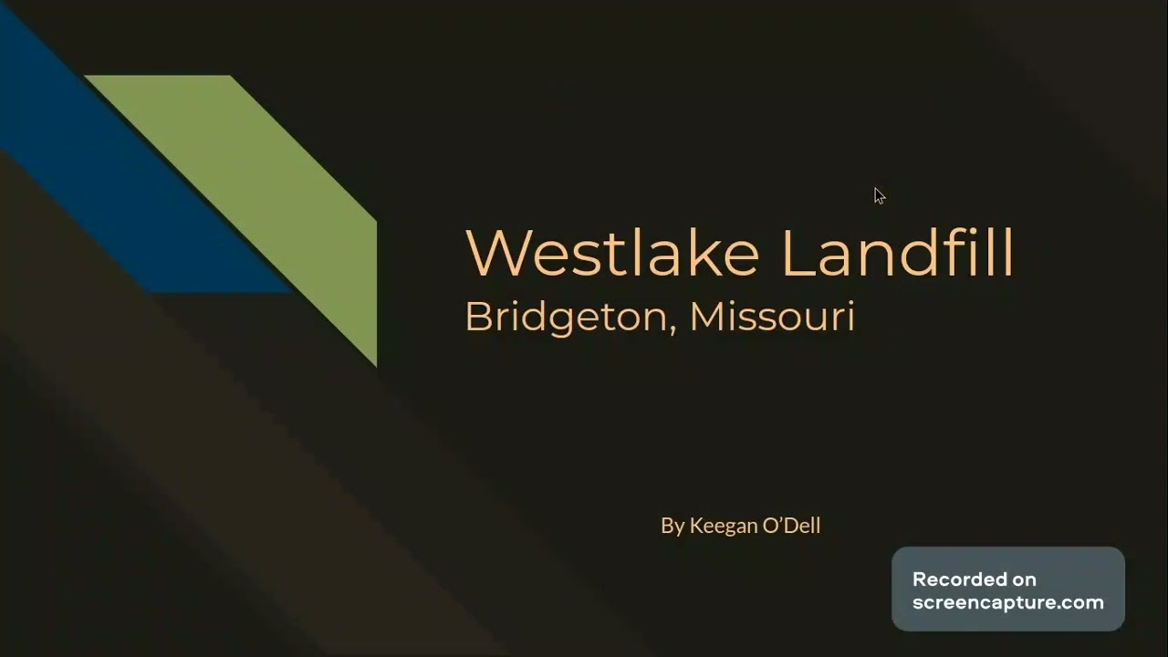 Westlake Landfill Bridgeton MO