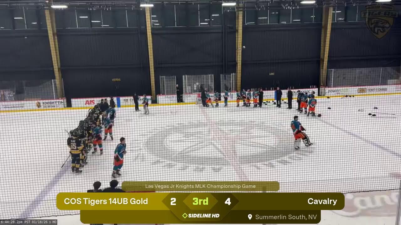 COS Tigers 14UB Gold @ Cavalry (2026.01.18)