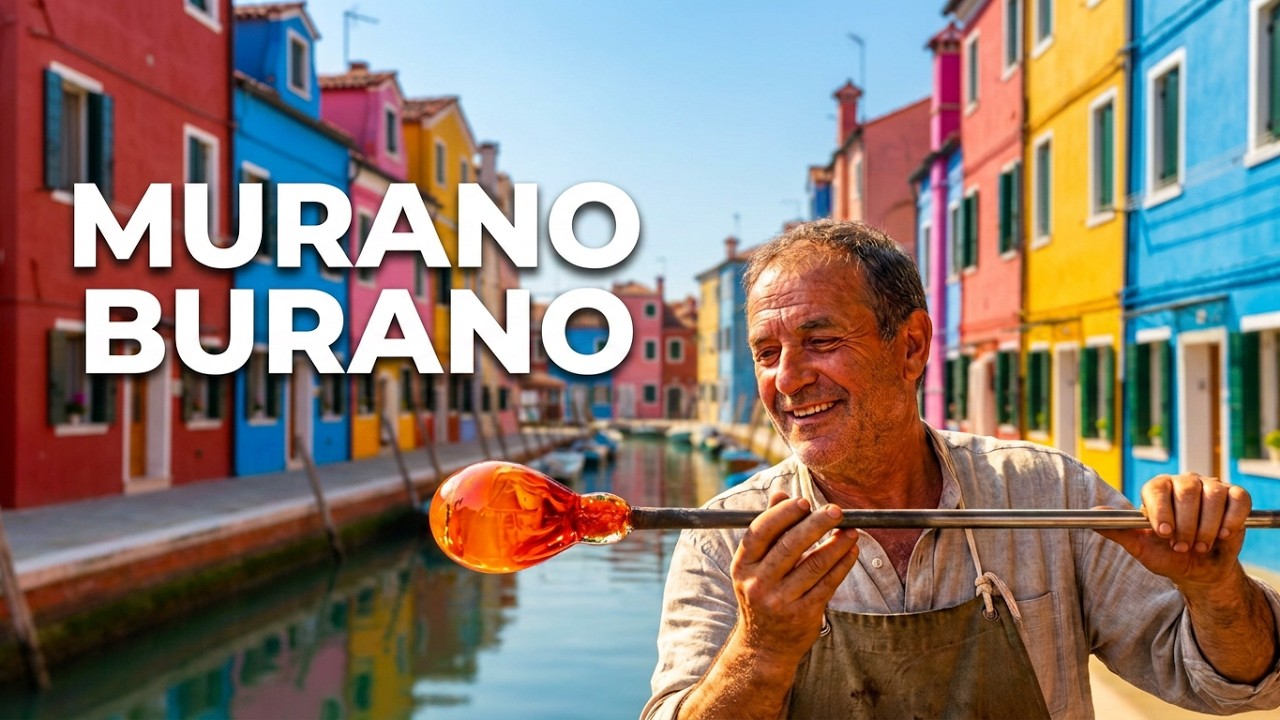 Venise : Les îles Murano et Burano