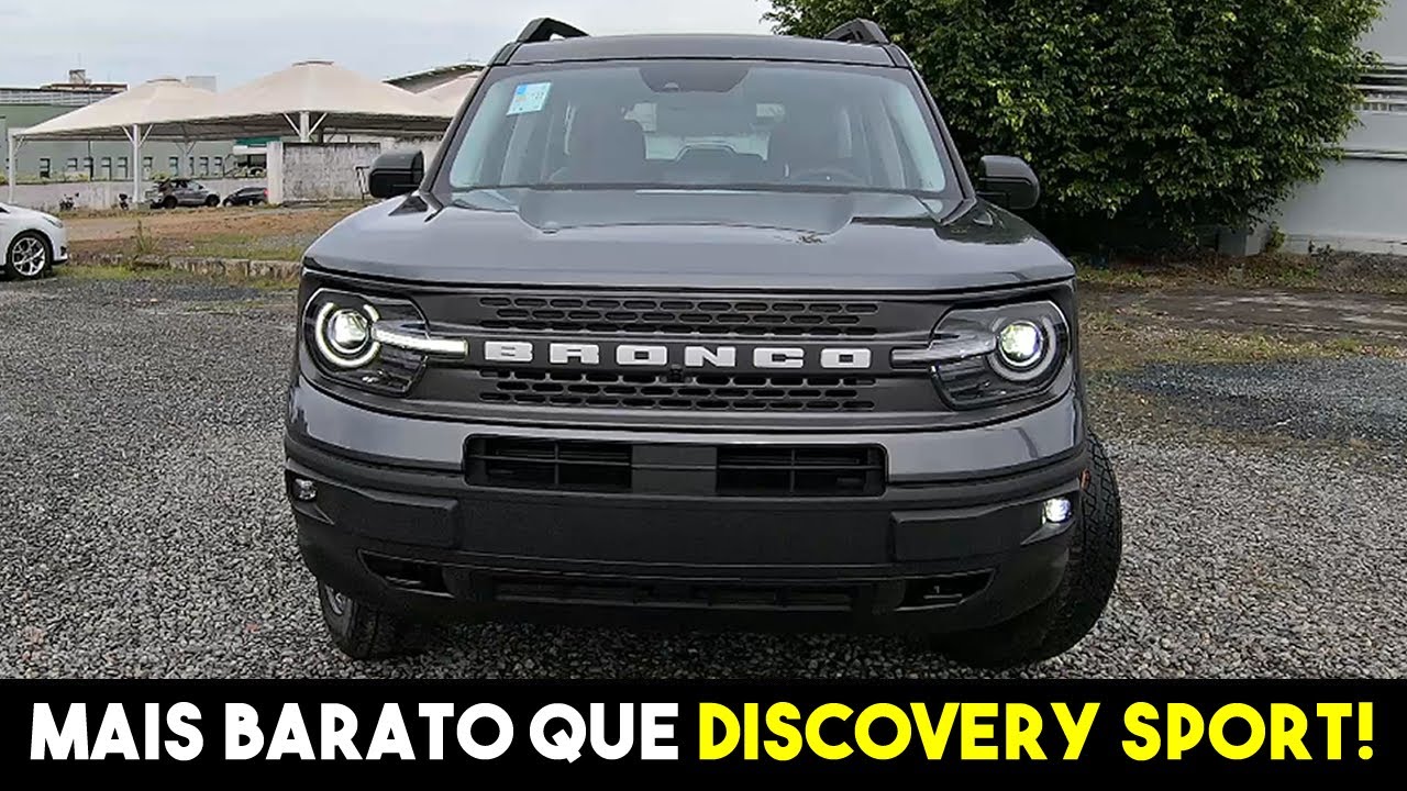 FORD BRONCO SPORT 2022 faz SW4 SRX 2021 parecer uma carroça?