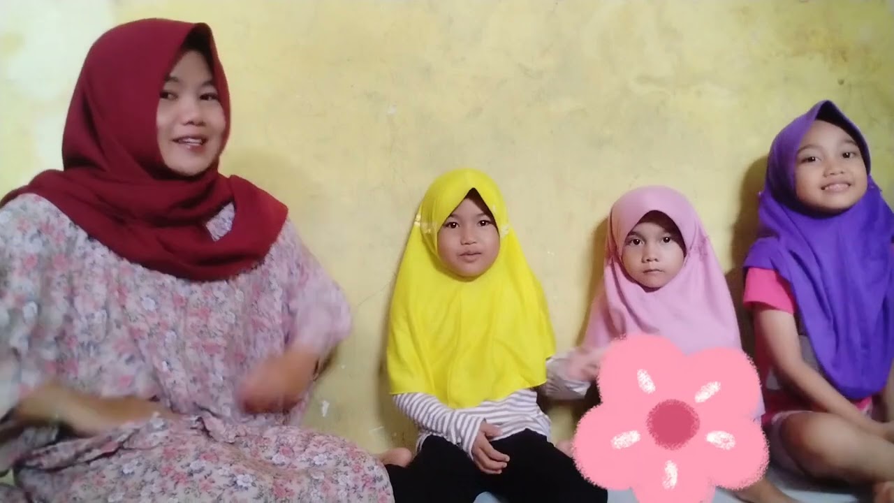 Mendongeng bersama 3 anak, dengan judul si Ciko anak yg pelit dan juga sombong