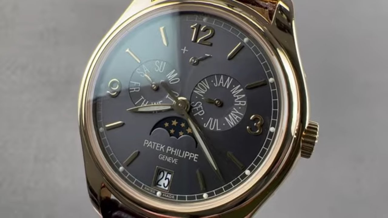 Обзор часов Patek Philippe Annual Calendar Moonphase 5146J-010