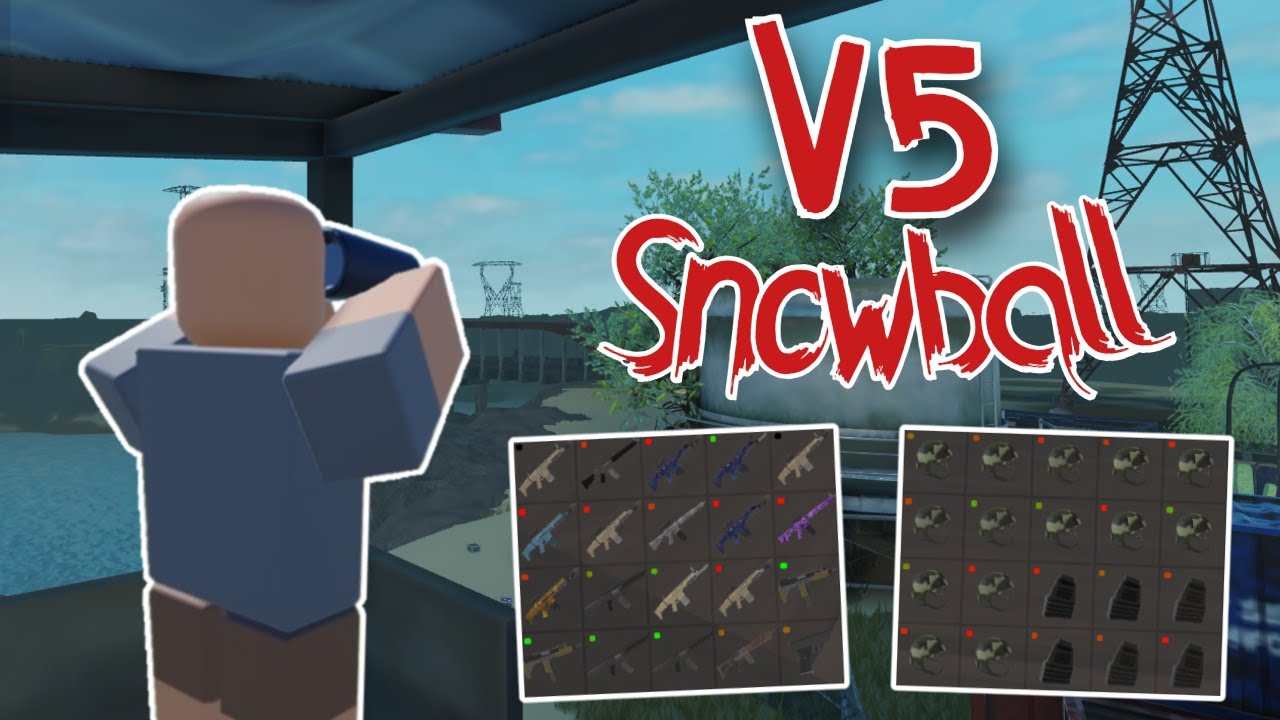 V5 SNOWBALL | Trident Survival V5 (Roblox Rust)