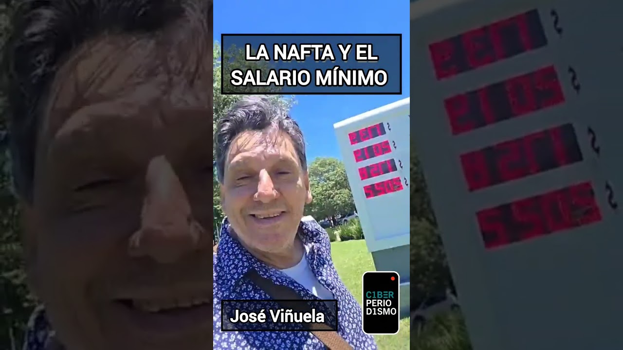 LA NAFTA VALE M&Aacute;S DE $2000‼️MILEI AUMENT&Oacute; EL SALARIO M&Iacute;NIMO $6000 ❤️ 3 LITROS DE NAFTA 💪🇦🇷