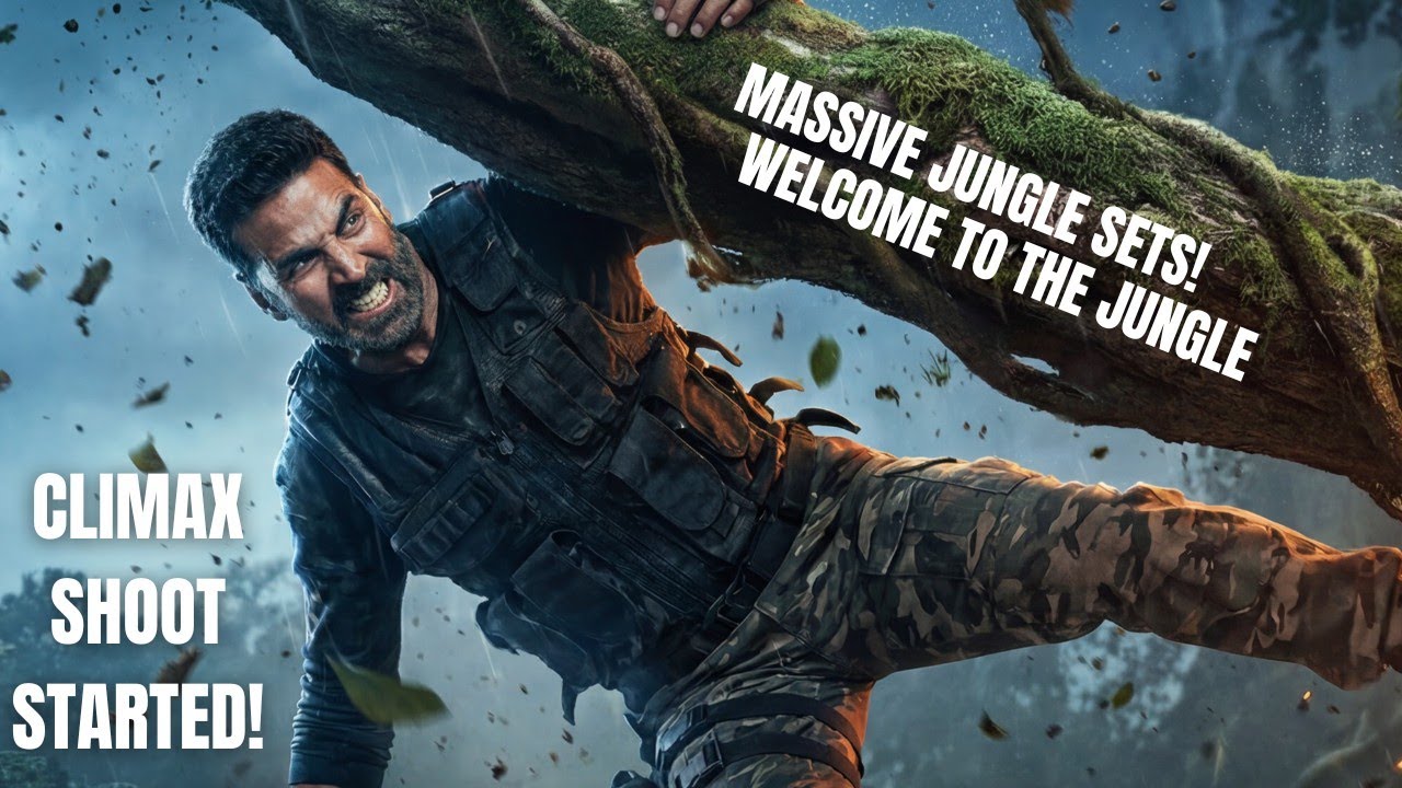 WELCOME TO THE JUNGLE CLIMAX SHOOTING BEGINS! Massive Forest Sets Built in Mumbai | Big Update | AKN