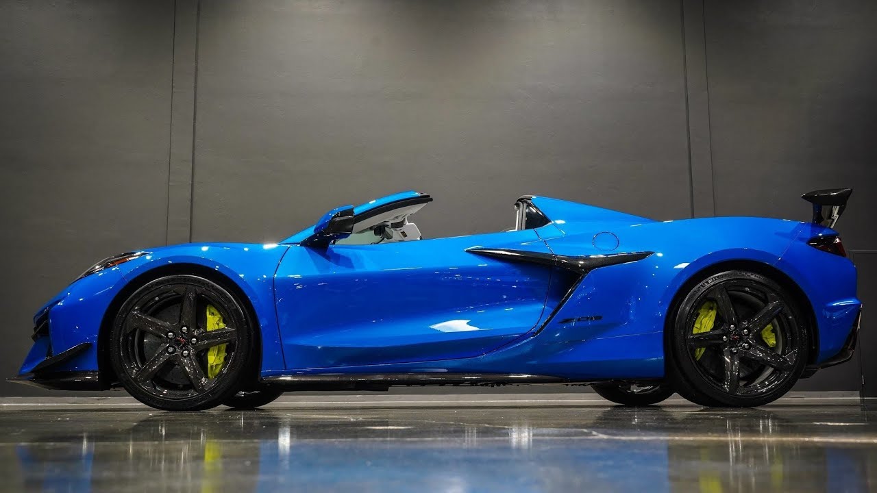 2024 CORVETTE Z06 3LZ Z07 1K RIPTIDE BLUE 173K MSRP FREE ENCLOSED DELIVERY FOR SALE R3MOTORCARS.COM