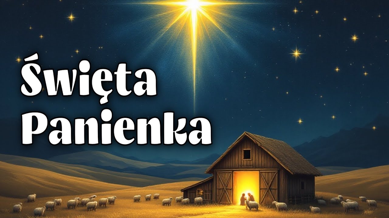 Święta Panienka Syna usypiała, drżącego z zimna siankiem otulała. Tuli, tuli,  moje Ty Dzieciątko.