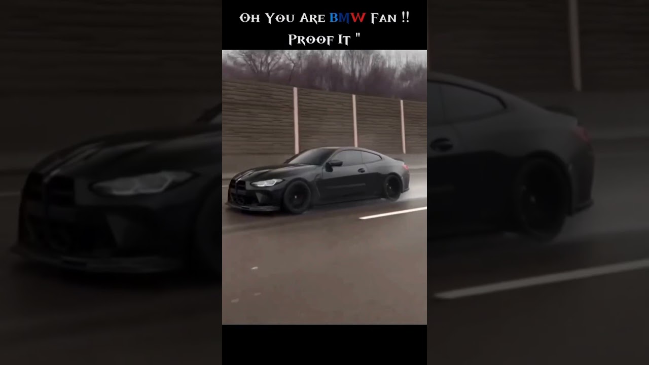 oh you are bmw fan 