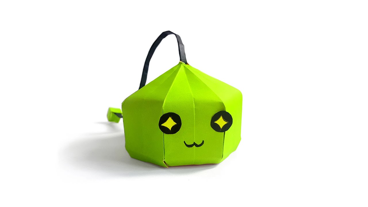 How to make Origami Maplestory Slime / [Tutorial]