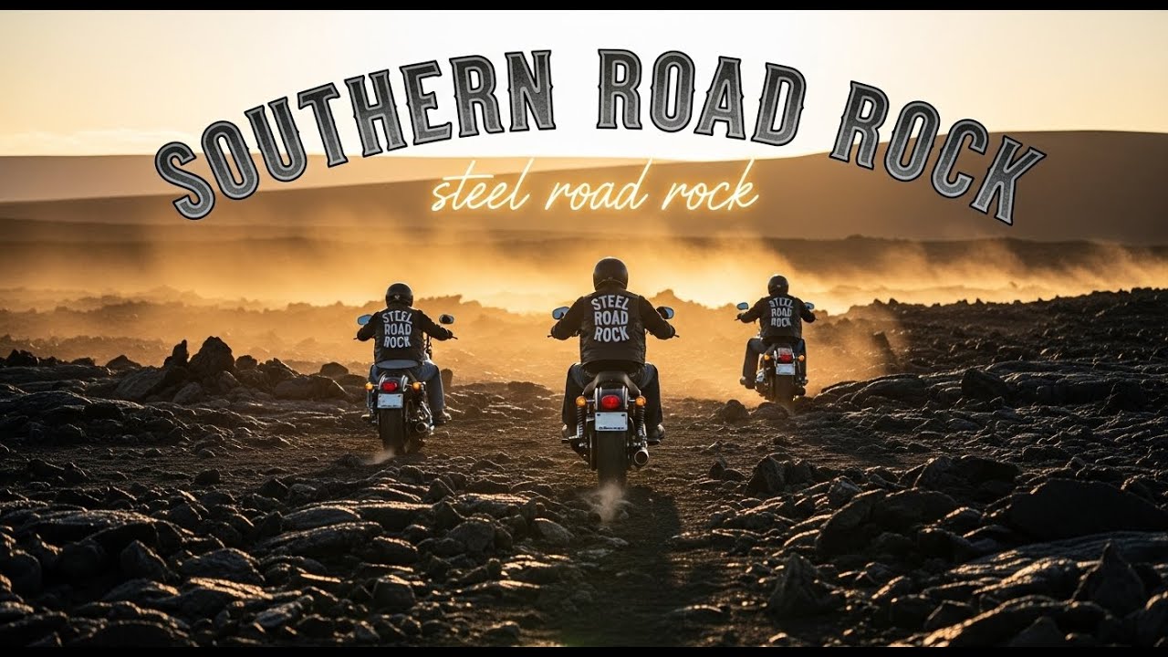 Steel Road Rock – Midnight Shockline 💀⚡ Ghost Riders | Chrome Sparks in the Dark 