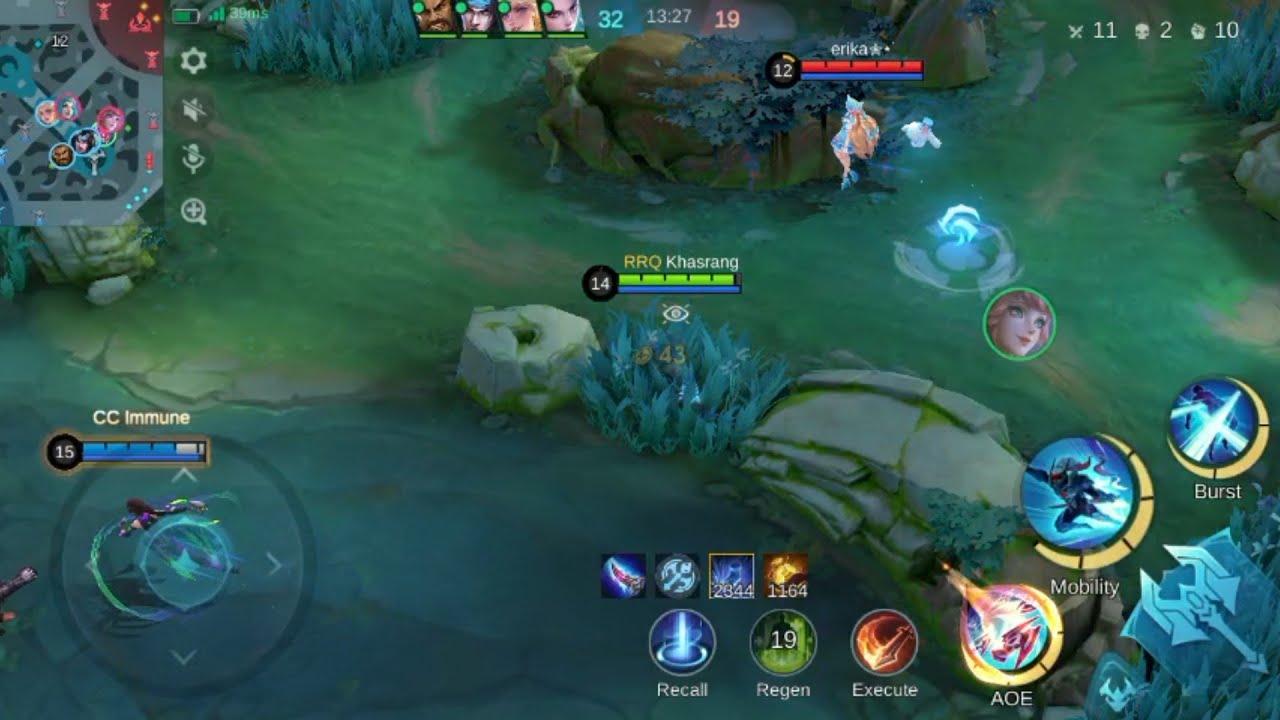 SABER 12/3/10 MYTHIC HONOR LOBBY MLBB GAMEPLAY 