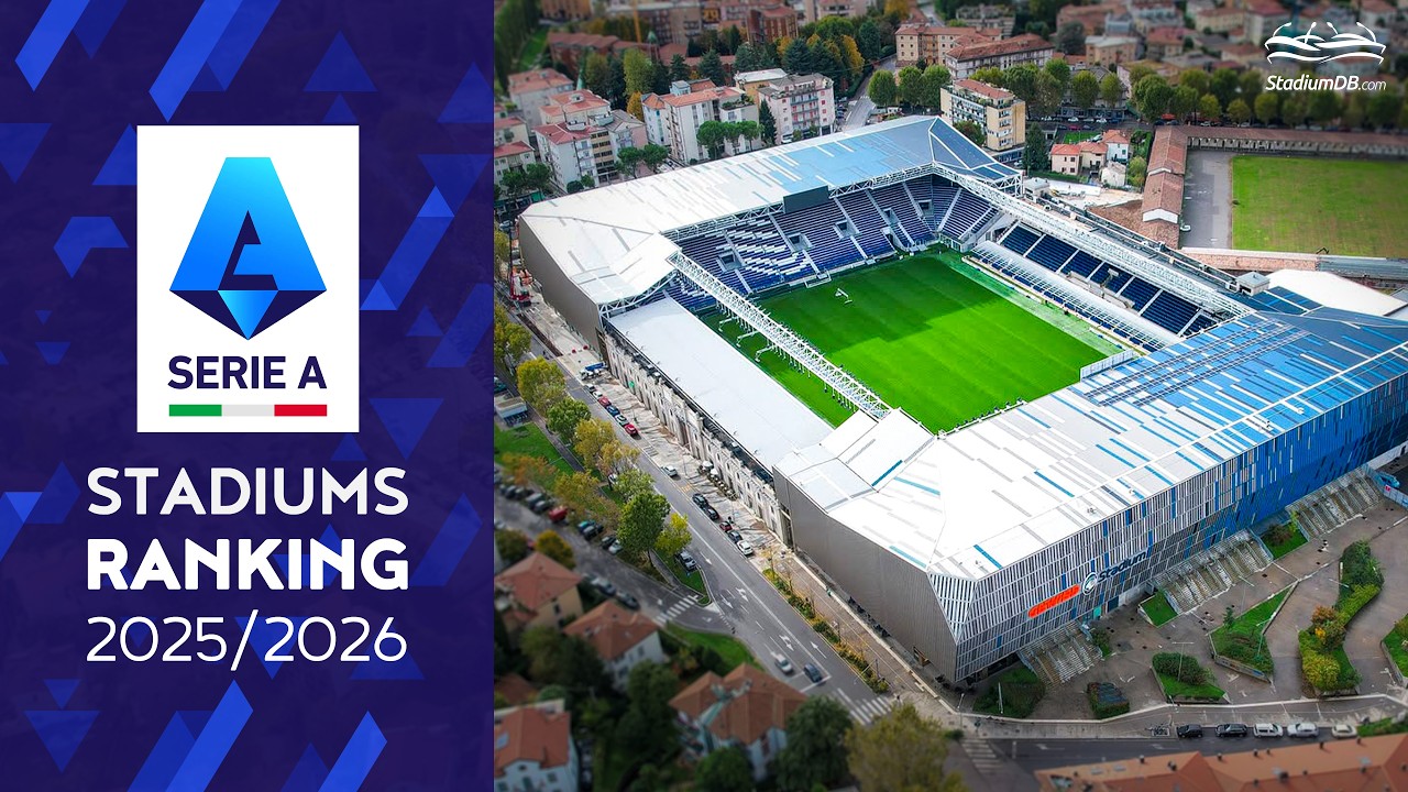 🇮🇹 SERIE A STADIUMS 2025/26 RANKED
