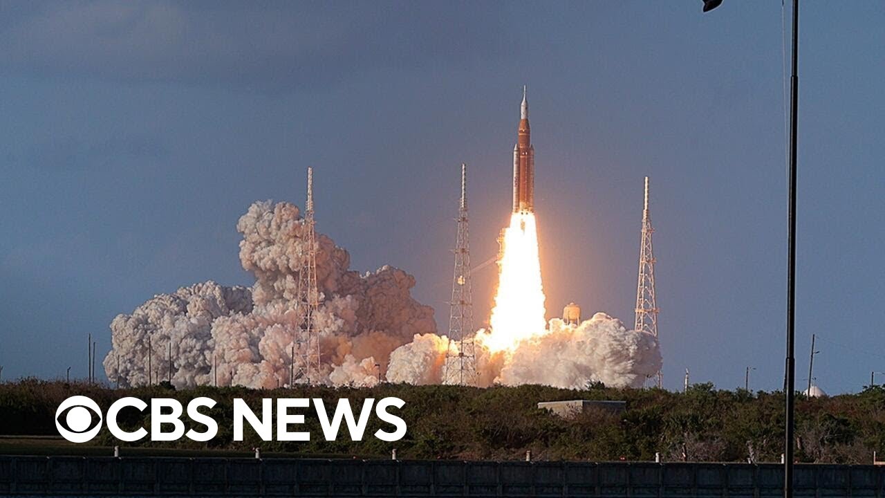 Watch: Artemis II launches on historic moon mission | Special Report