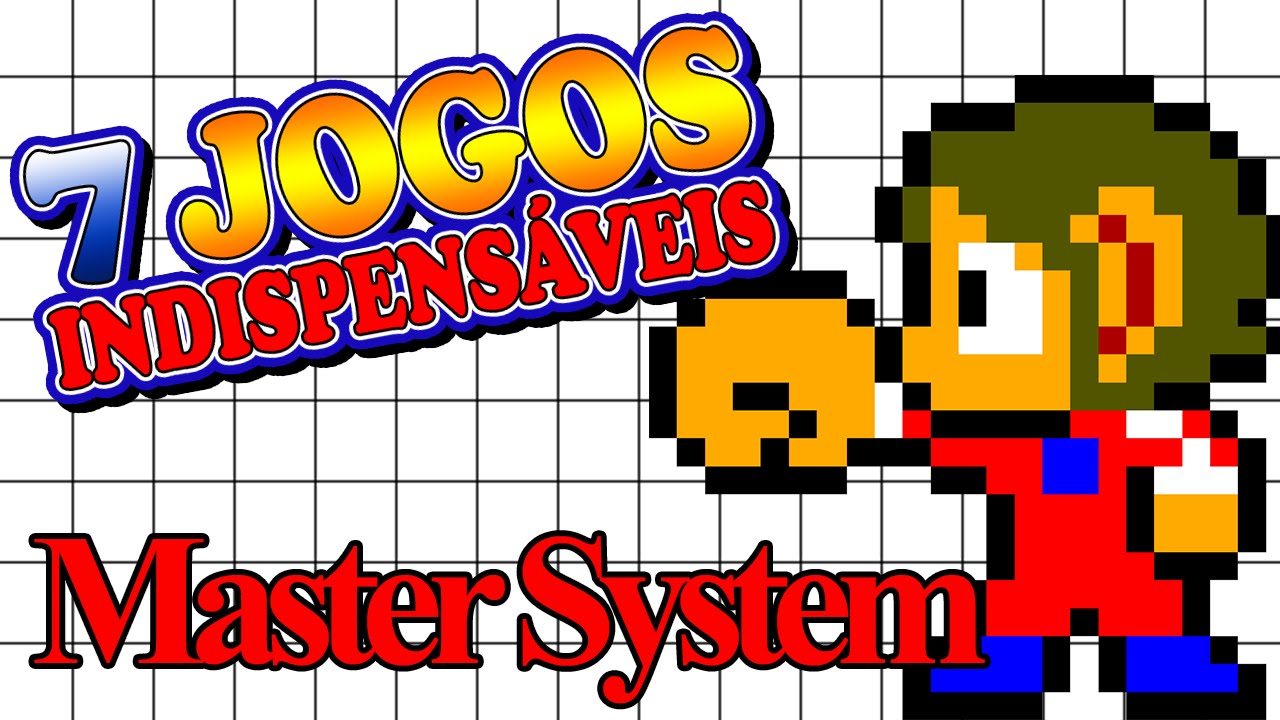 Master System - 7 Jogos Indispens&aacute;veis