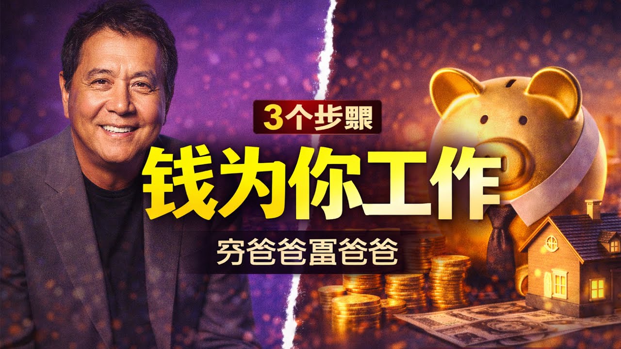 3个思维读懂《穷爸爸富爸爸》：越忙越穷的真相