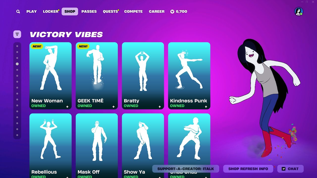 *NEW* NEW WOMAN and GEEK TIME FORTNITE EMOTES w/ REACTION!