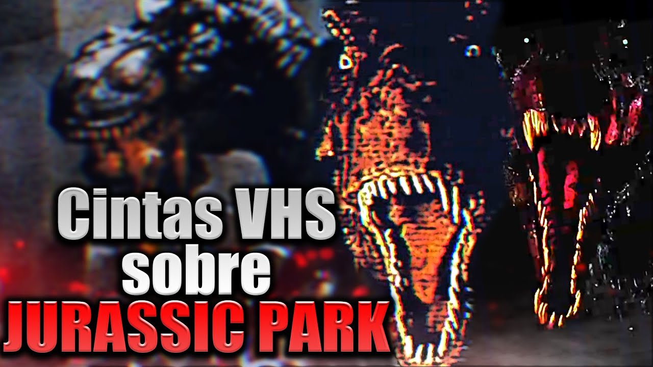 Las perturbadoras cintas VHS SOBRE DINOSAURIOS | Analog horror de Jurassic Park