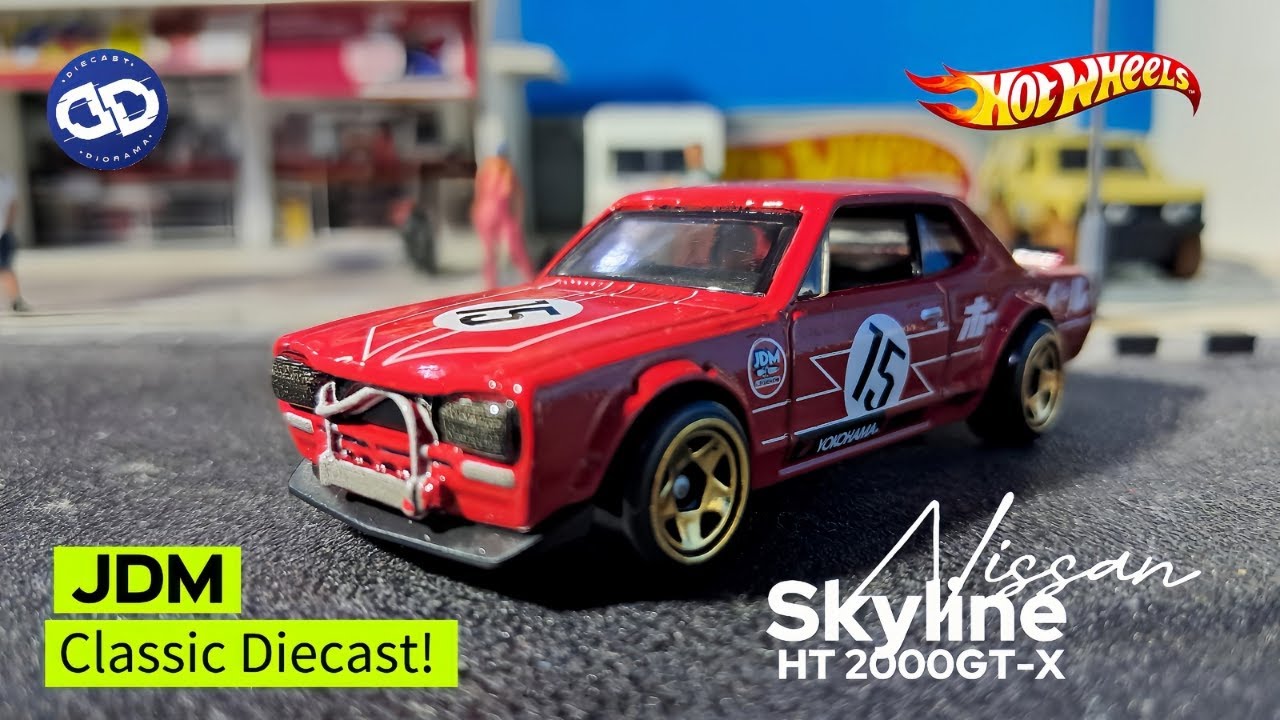 Редкий Hot Wheels JDM — Распаковка Nissan Skyline 2000GT-X | Обзор Коллекционной Модели 1:64