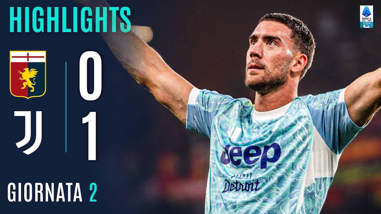 GENOA-JUVENTUS 0-1 | HIGHLIGHTS | 2&ordf; GIORNATA | SERIE A ENILIVE 2025/26