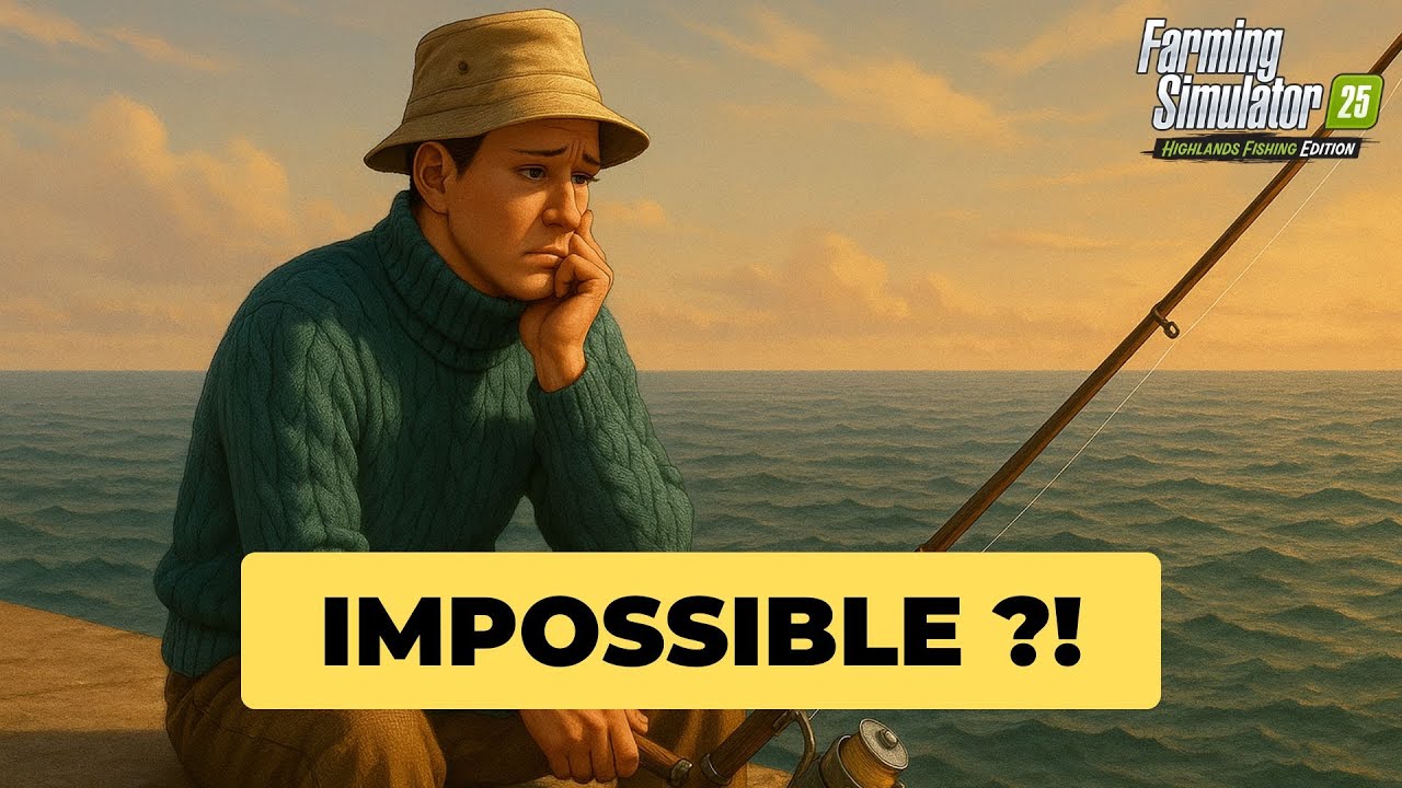 I Started With &pound;0 and ONLY a Fishing Rod in Farming Simulator 25