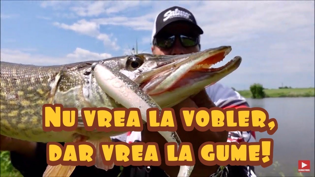 Pescuit la STIUCA - Merge la guma!