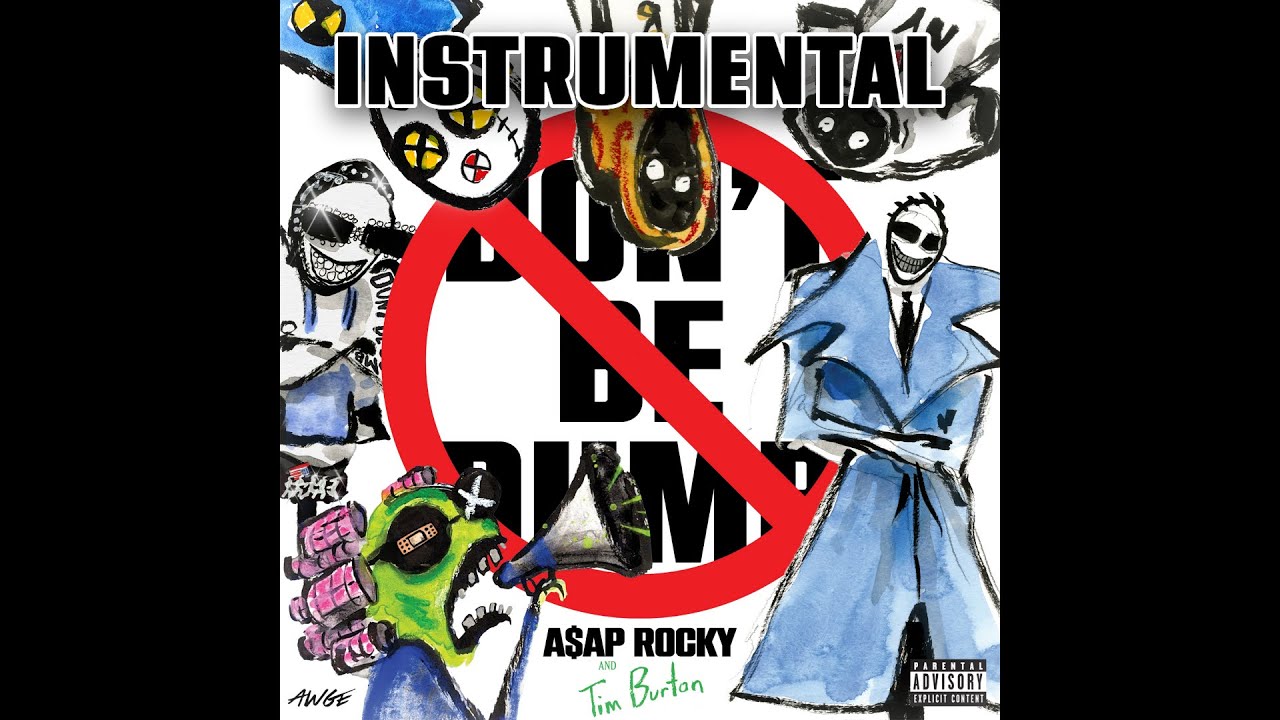 A$AP ROCKY - DON'T BE DUMB (Instrumental) [100% Accurate]