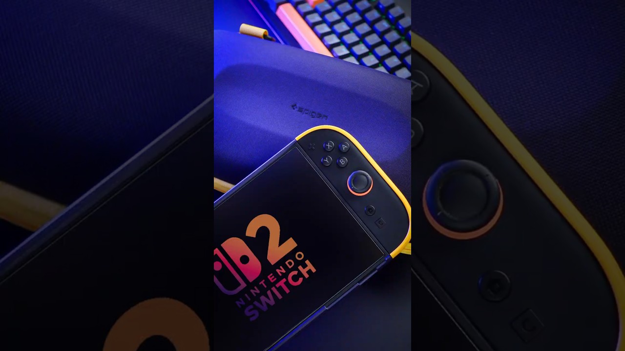 Genialny Zestaw do Nintendo Switch 2 Etui + Futerał - Spigen Nano Pop