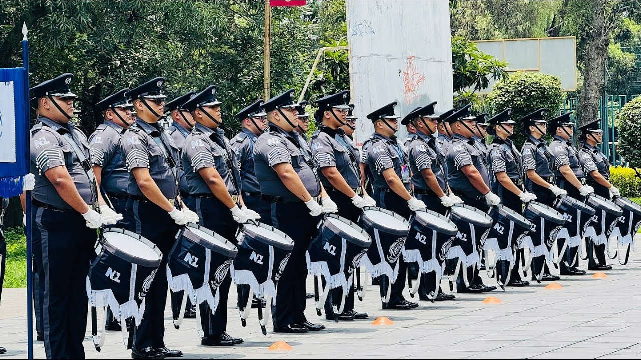 Banda de Guerra Auténtica Nuevo León Rutina Libre Calderon 2025
