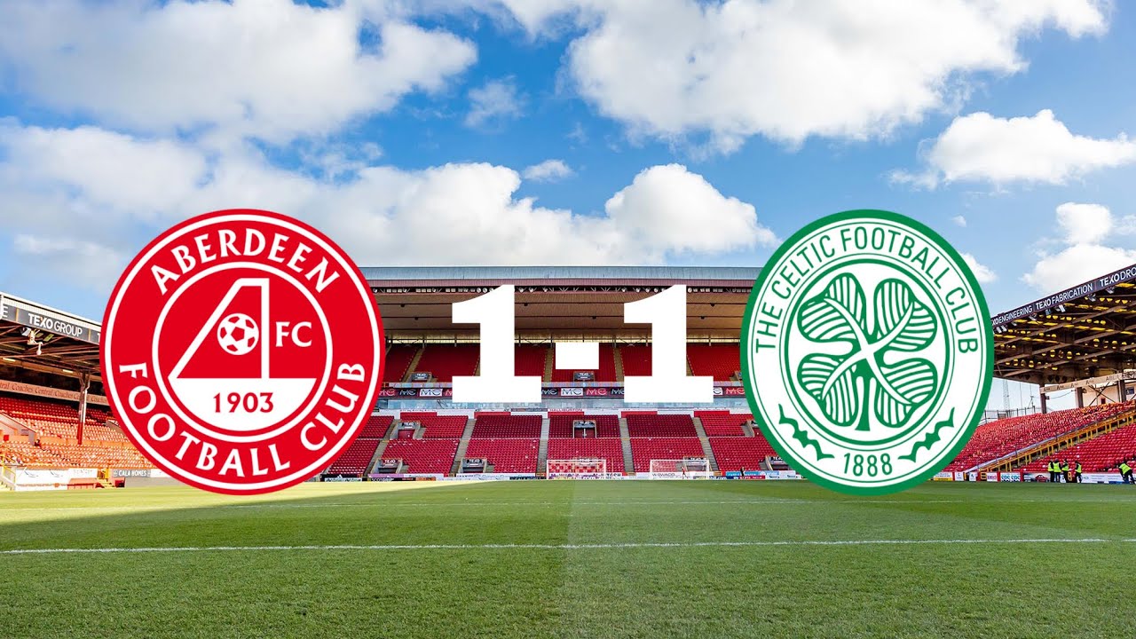 jesus christ. Aberdeen 1-1 Celtic