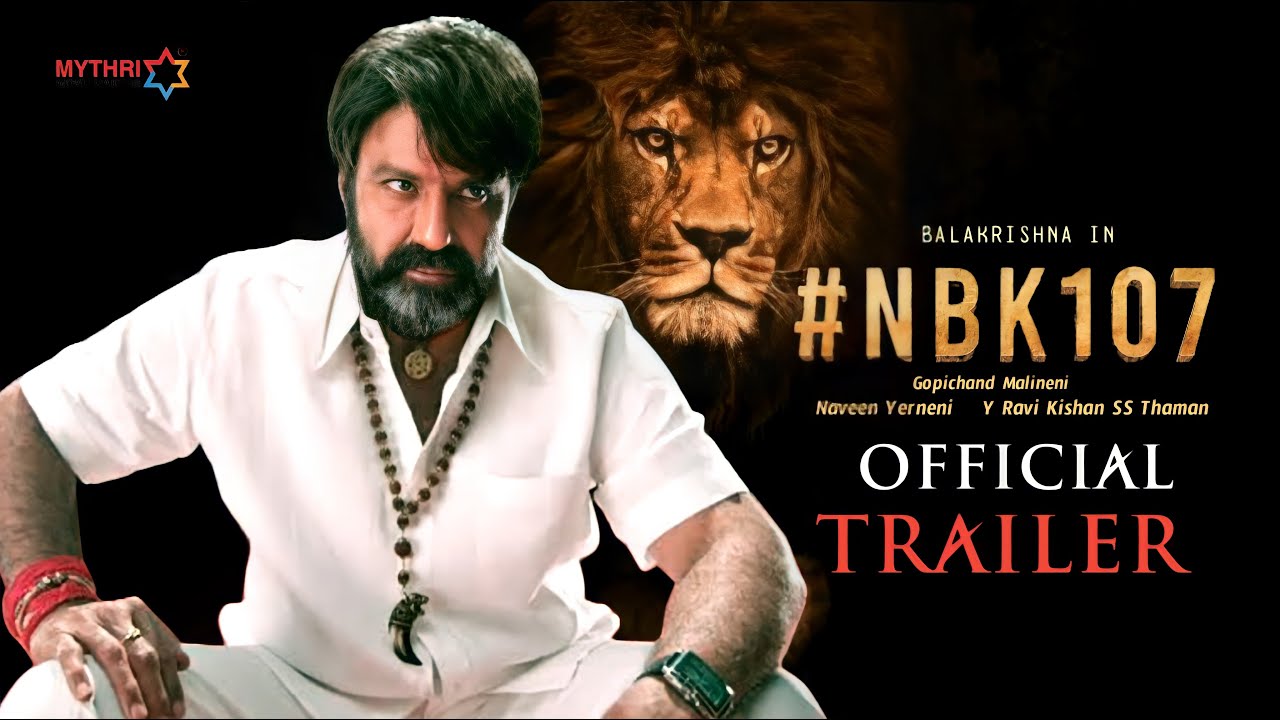 NBK 107 - Official Trailer |NBK 107 Theatrical Trailer|Balakrishna,Sruthi Hassan|Gopichand malineni