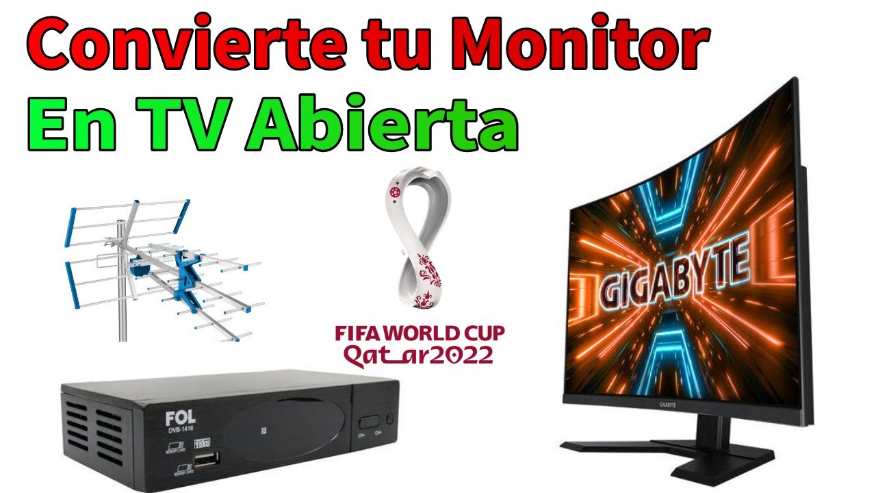 Convierte Tu Monitor En TV