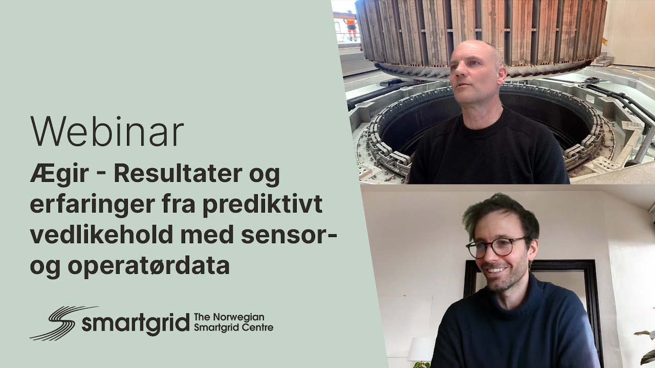 Ægir - Resultater og erfaringer fra prediktivt vedlikehold med sensor- og operatørdata