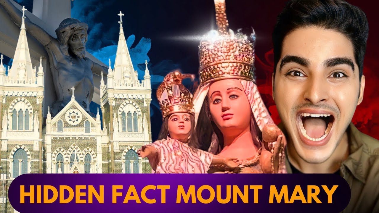 Christmas Special 🥰 Mount Mary Church Bandra | मुंबई का अनोखा माउंट मेरी चर्च 😨