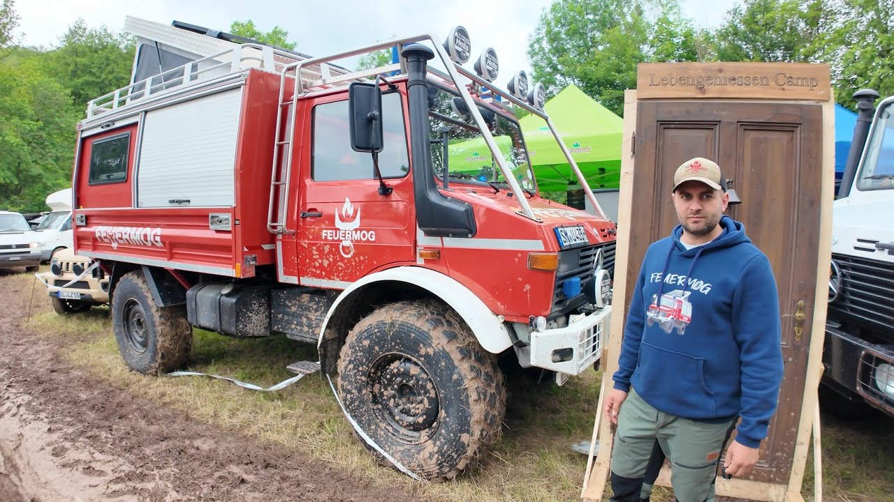 10.000 € + VIEL ARBEIT | JUNGER MANN (32) BAUT echtes FEUERWEHR WOHNMOBIL - FEUERMOG