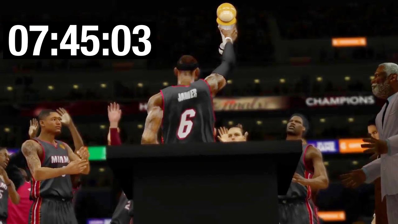 Я прошёл всю игру NBA 2K14 LeBron Path To Greatness Heat Dynasty Mode за 1 видео