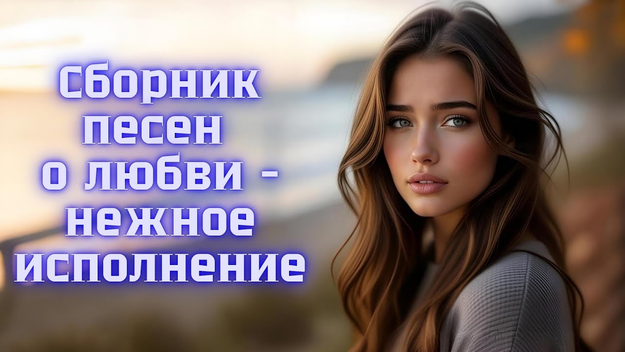 Сборник песен о любви, которые тронут душу - нежное исполнение.