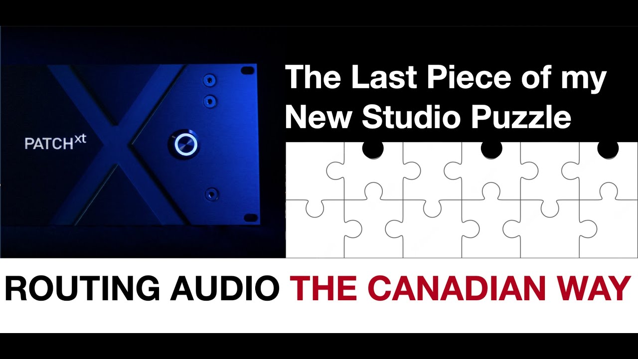 The Last Piece of my new Studio Puzzle - the Flock Audio PATCH XT