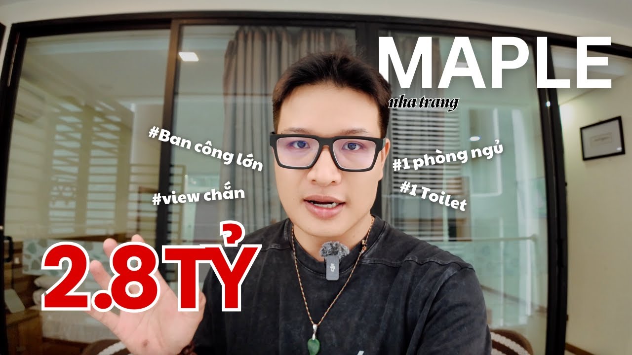 DUY NHẤT Căn Hộ MAPLE 55M2 Đã Có Sổ Hồng Cần Bán Nhanh Với Bố Trí 1 Phòng Ngủ Dễ Cho Thuê