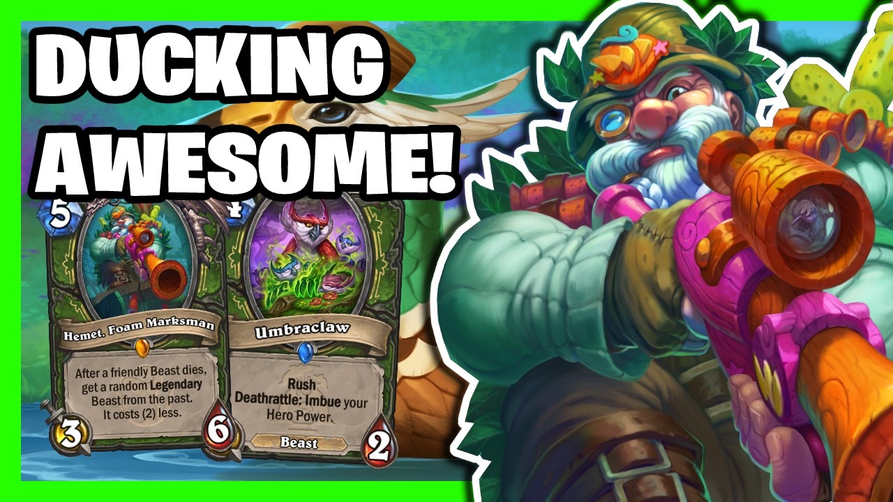 Hemet Hunter is Motherducking FUN! Across the Timeways Hearthstone Hunter Deck